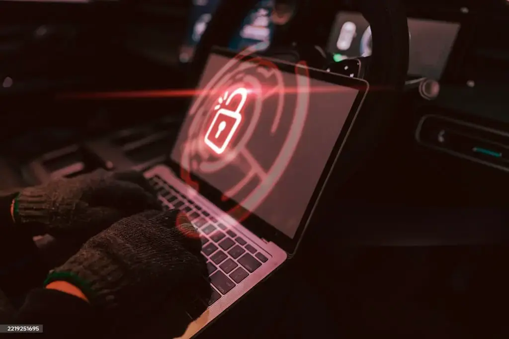 Symbolische Darstellung von digitalem Zugriffsschutz